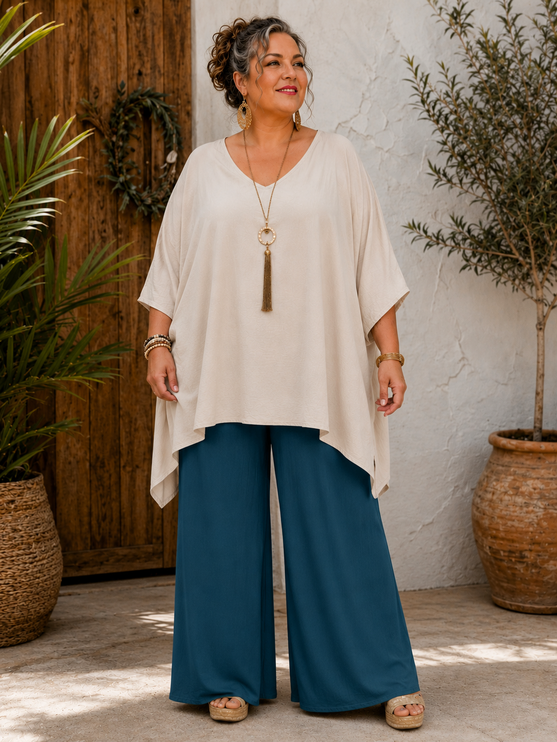 Tunique super oversize