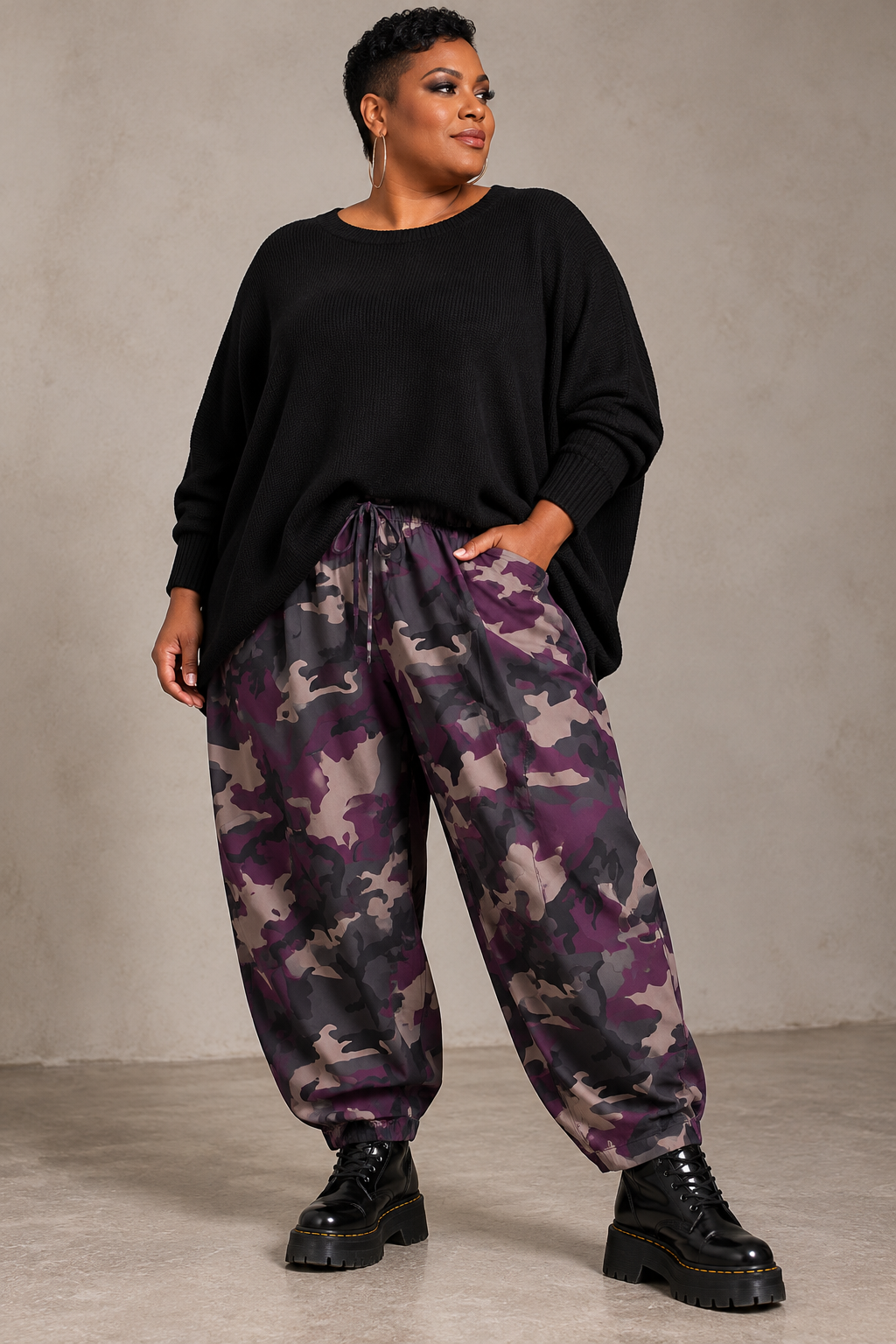 Pantalon camouflage coupe Barell