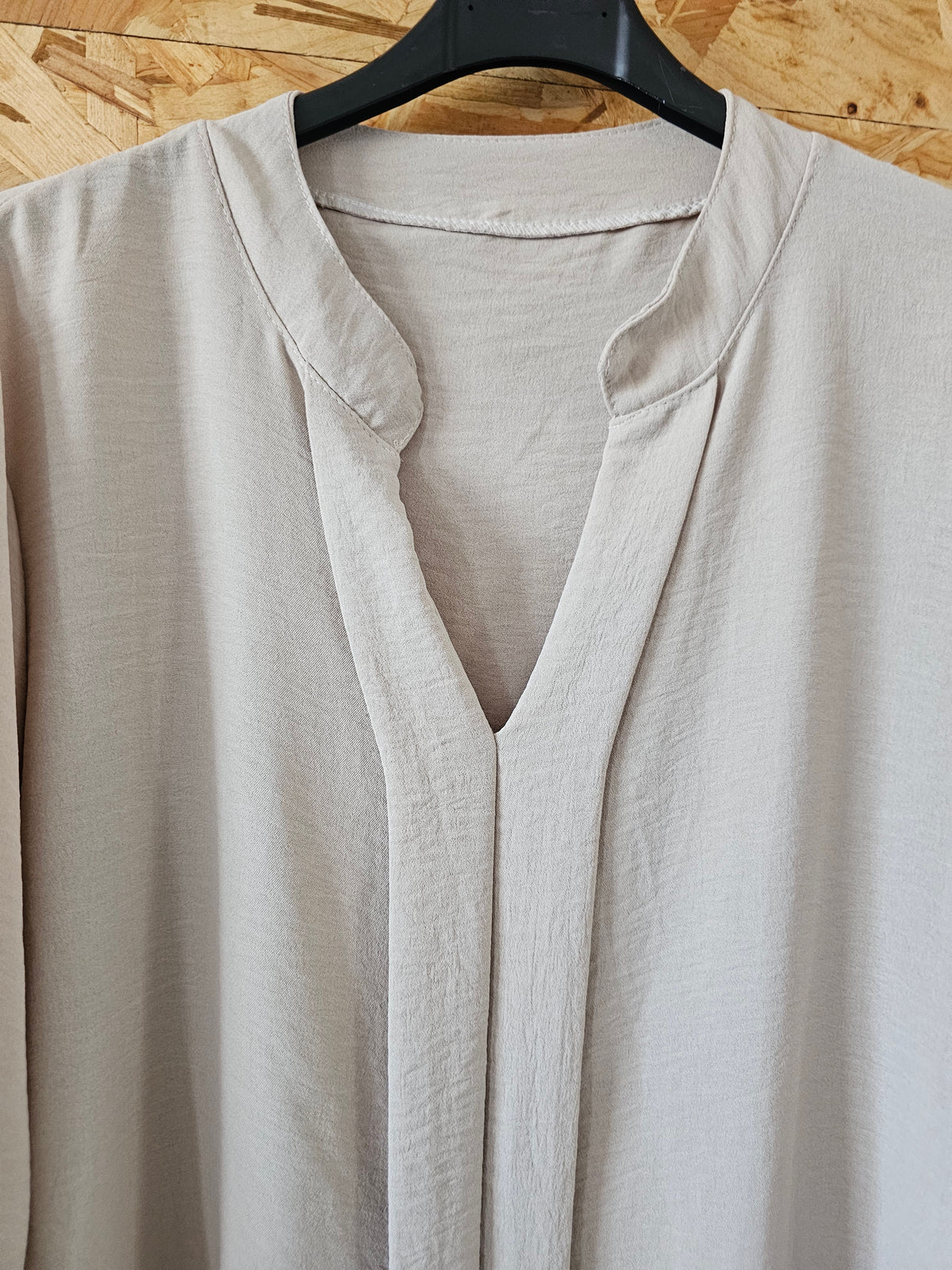 Tunique chemise col mao