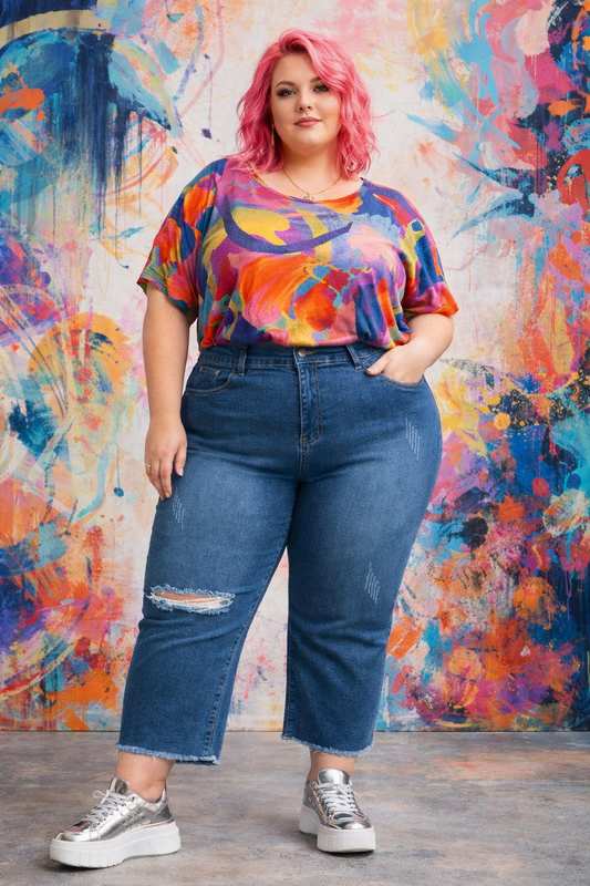 Jean 7/8ème