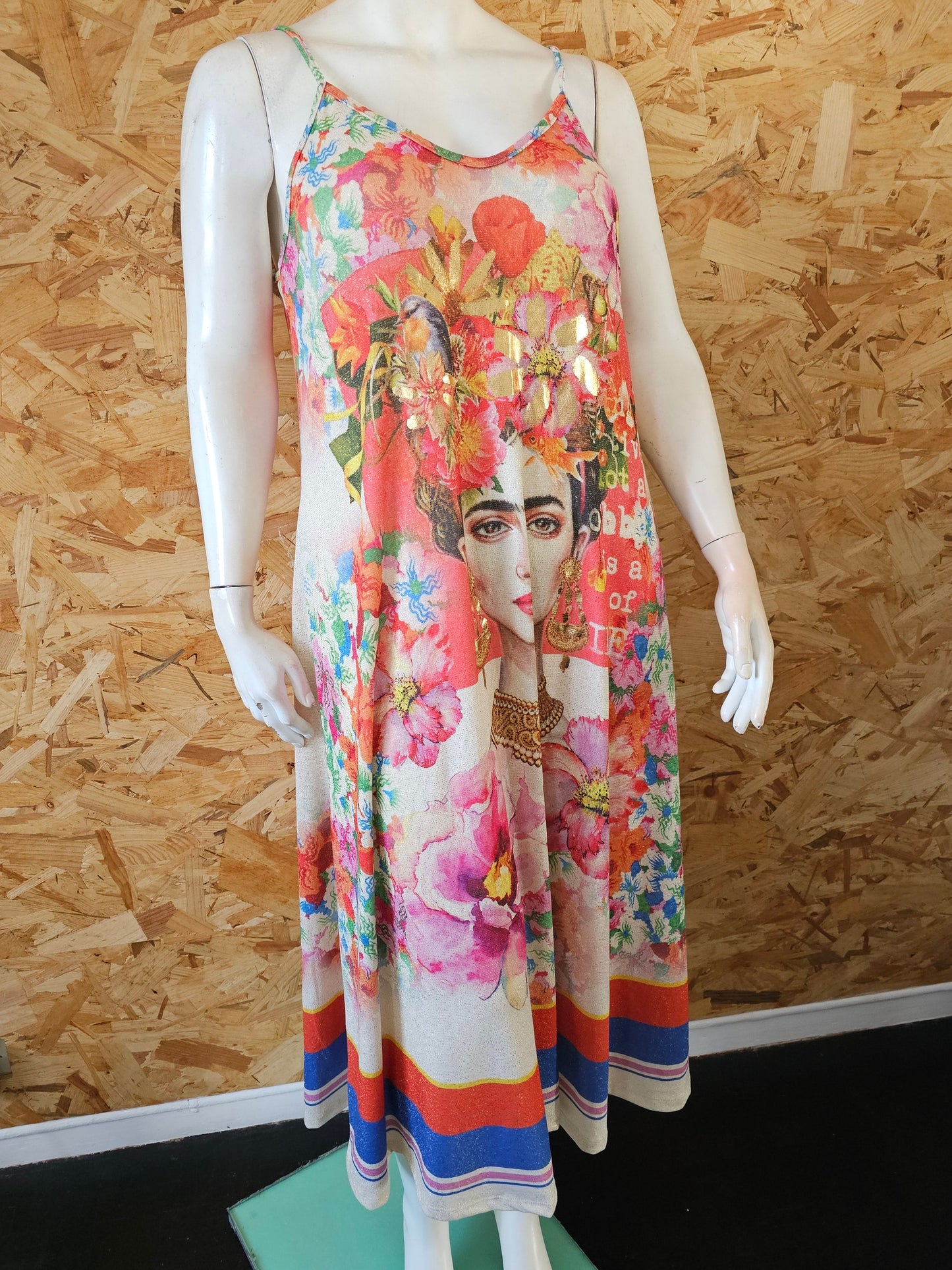 Robe longue à bretelles Frida