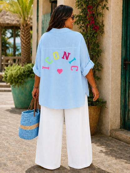 Chemise Iconic coton léger