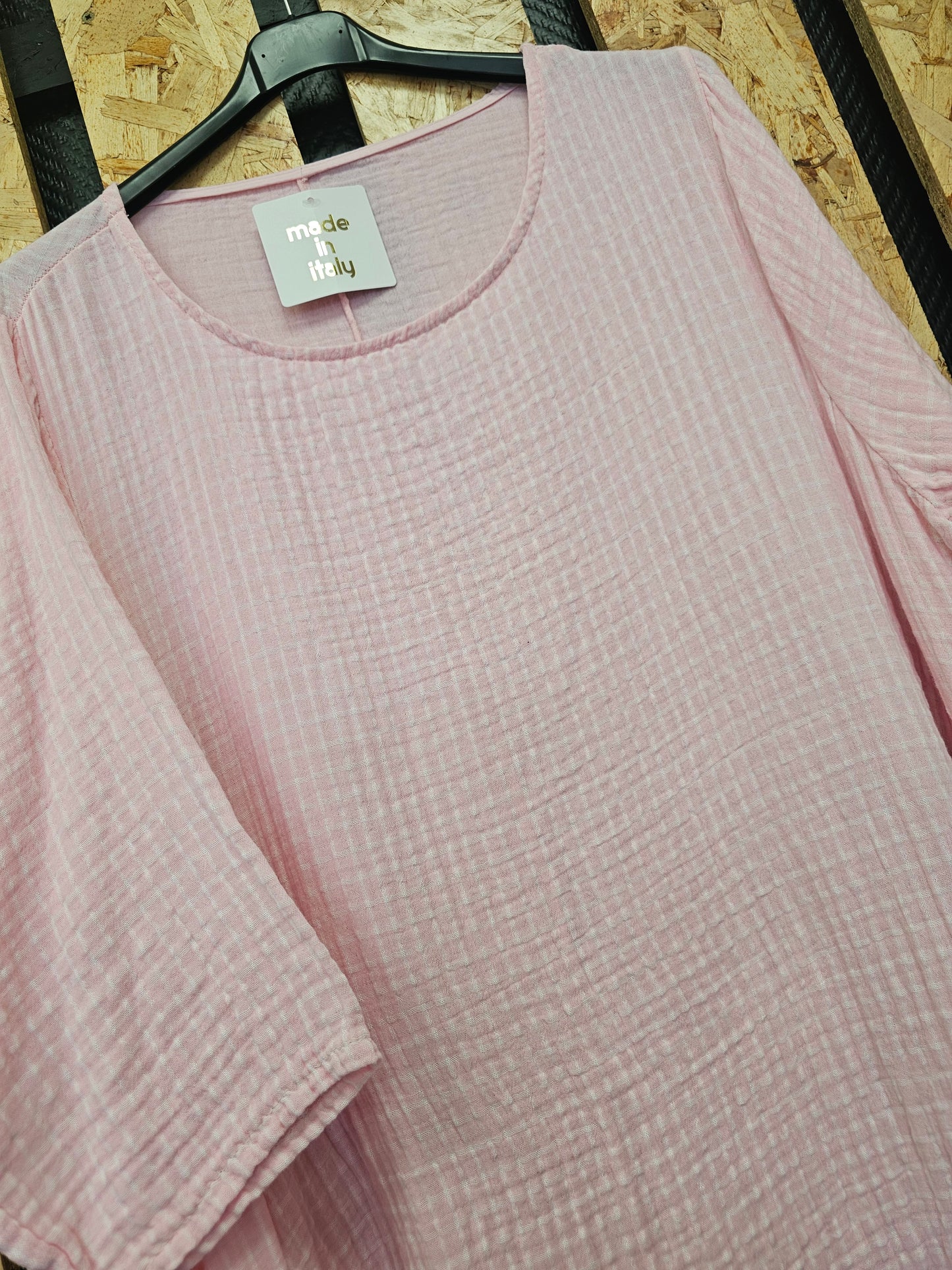Robe gaze de coton,  coupe " boule "
