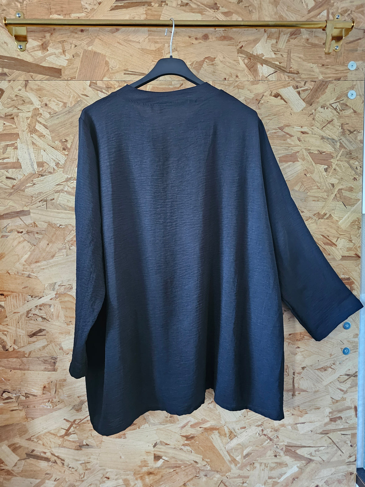 Tunique chemise col mao