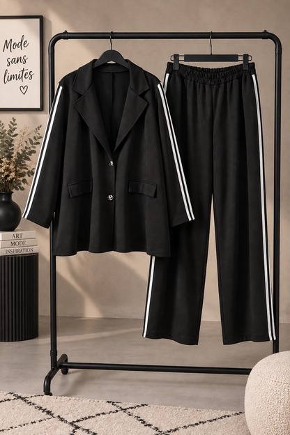 Tailleur inspiration sportswear