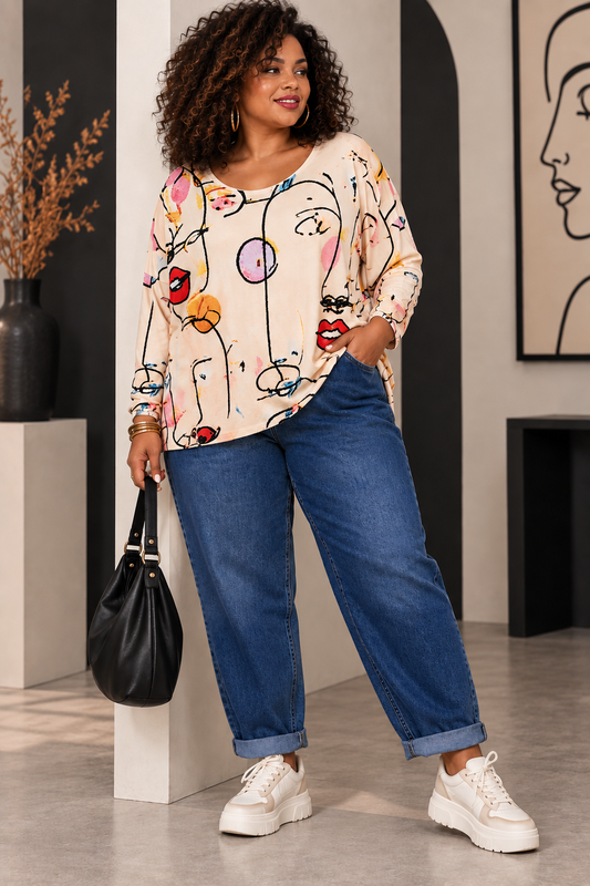 Teeshirt motifs graphiques femmes