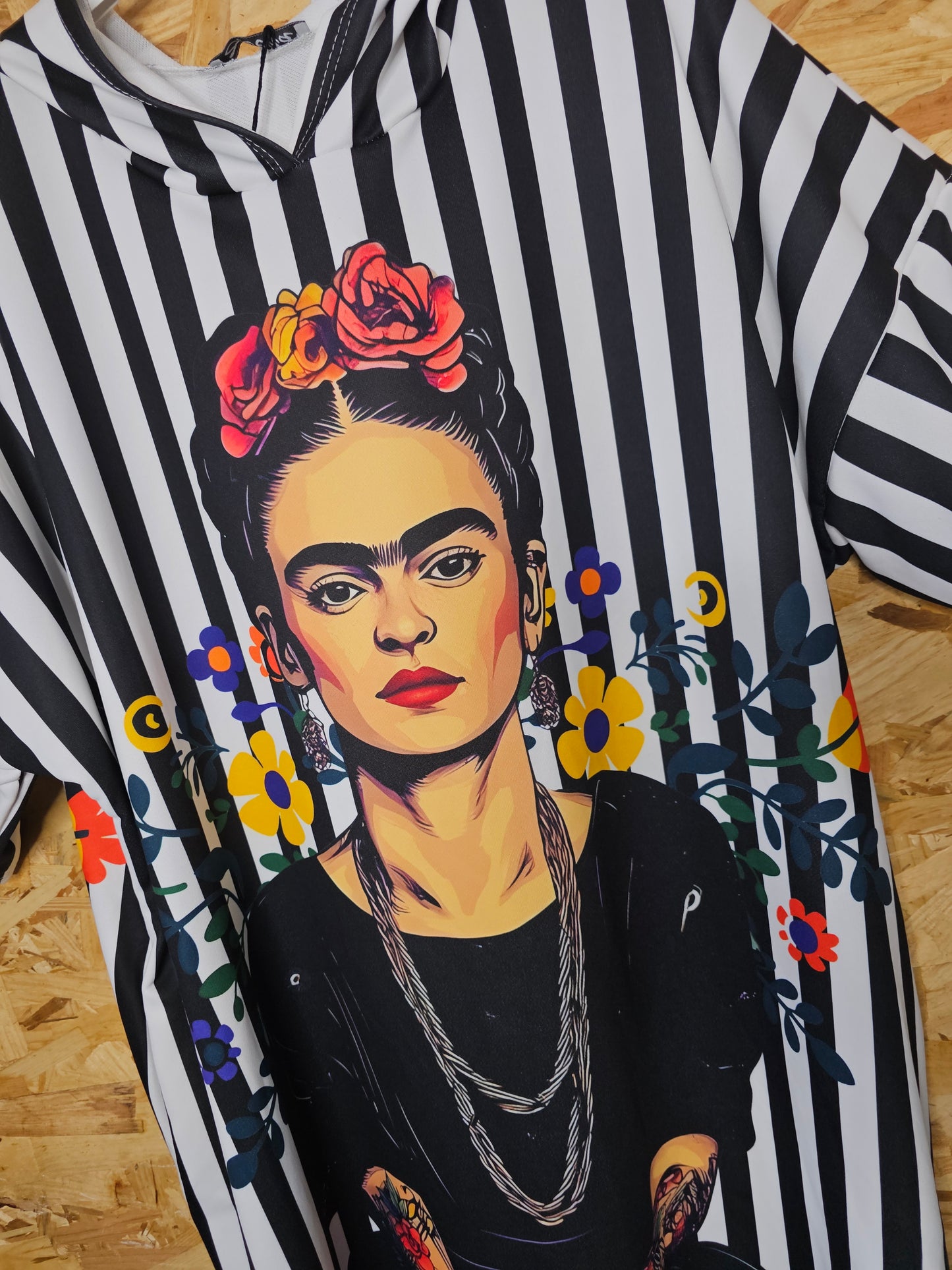 Robe tunique capuche Frida