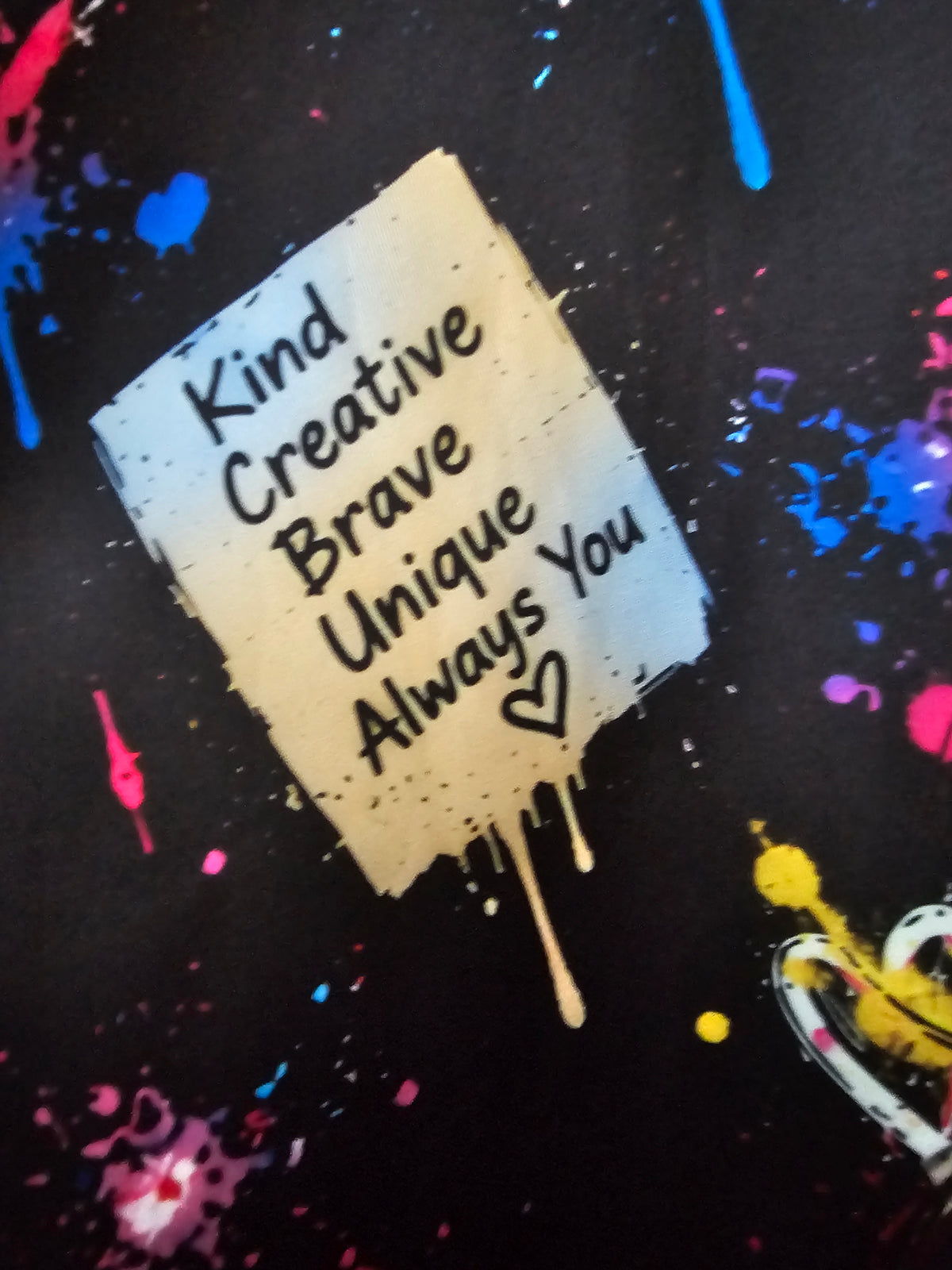Sweat fillette graffiti