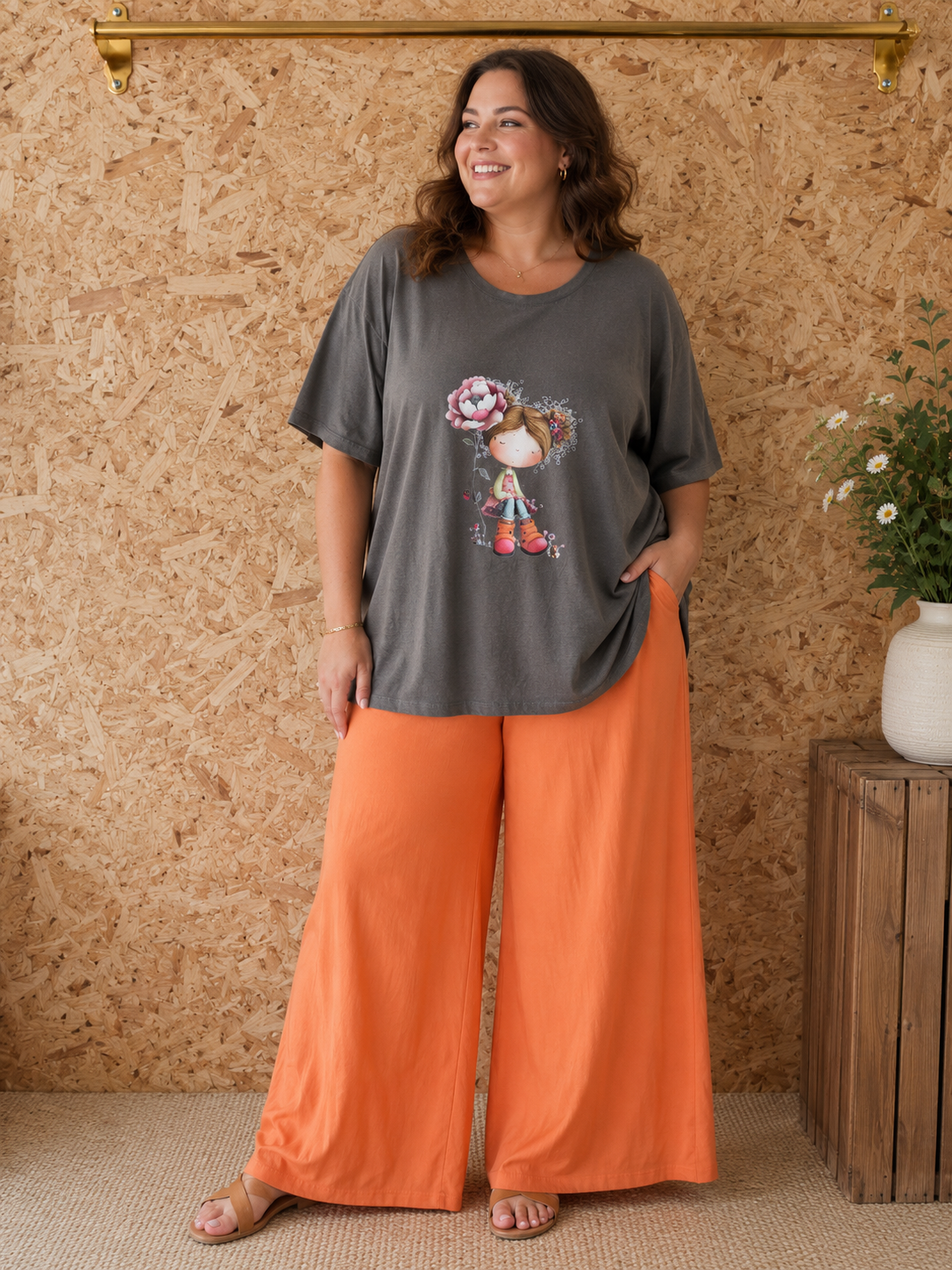 Teeshirt flocage fillette