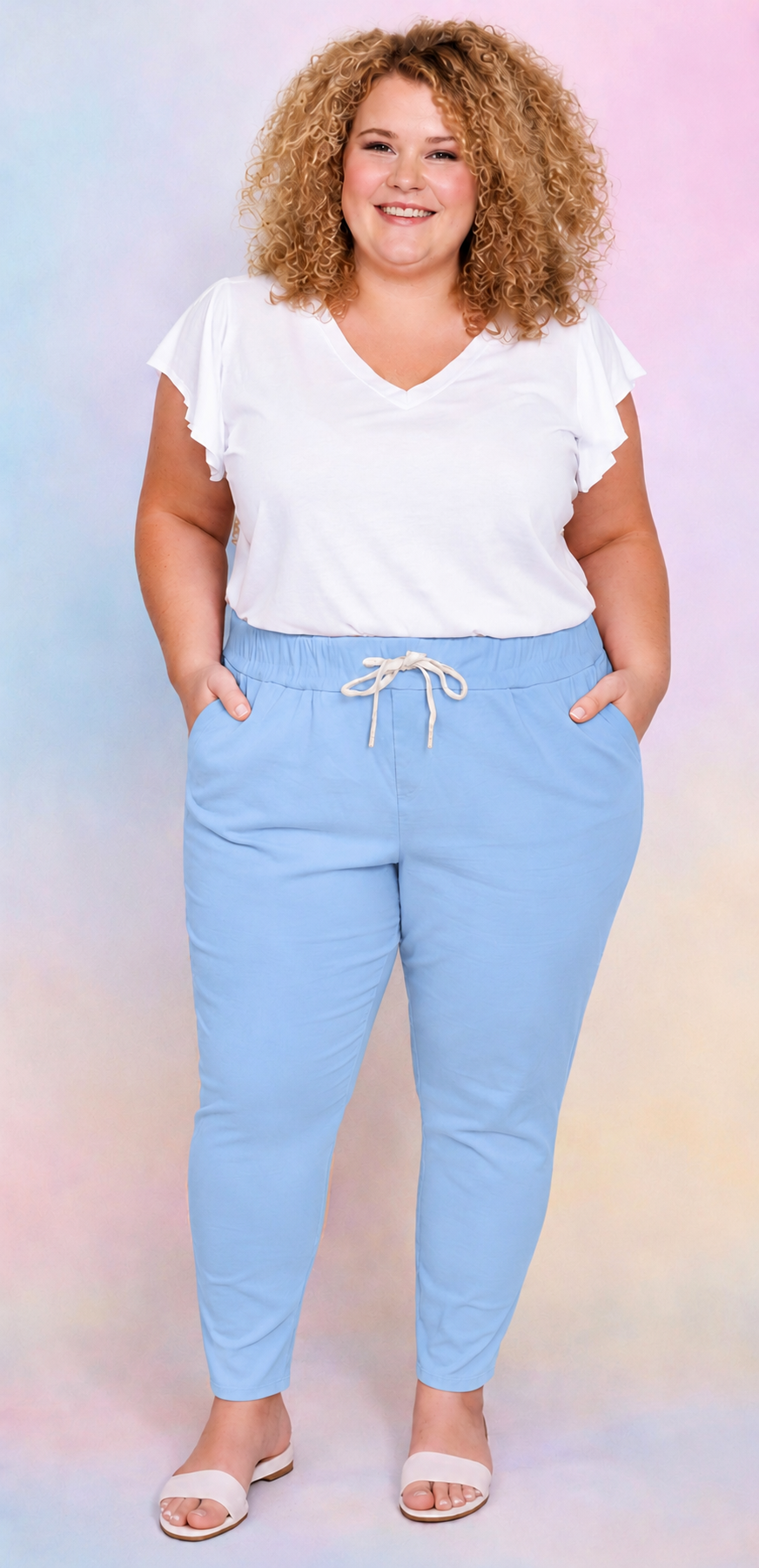 Pantalon ultra stretch dit "magique"