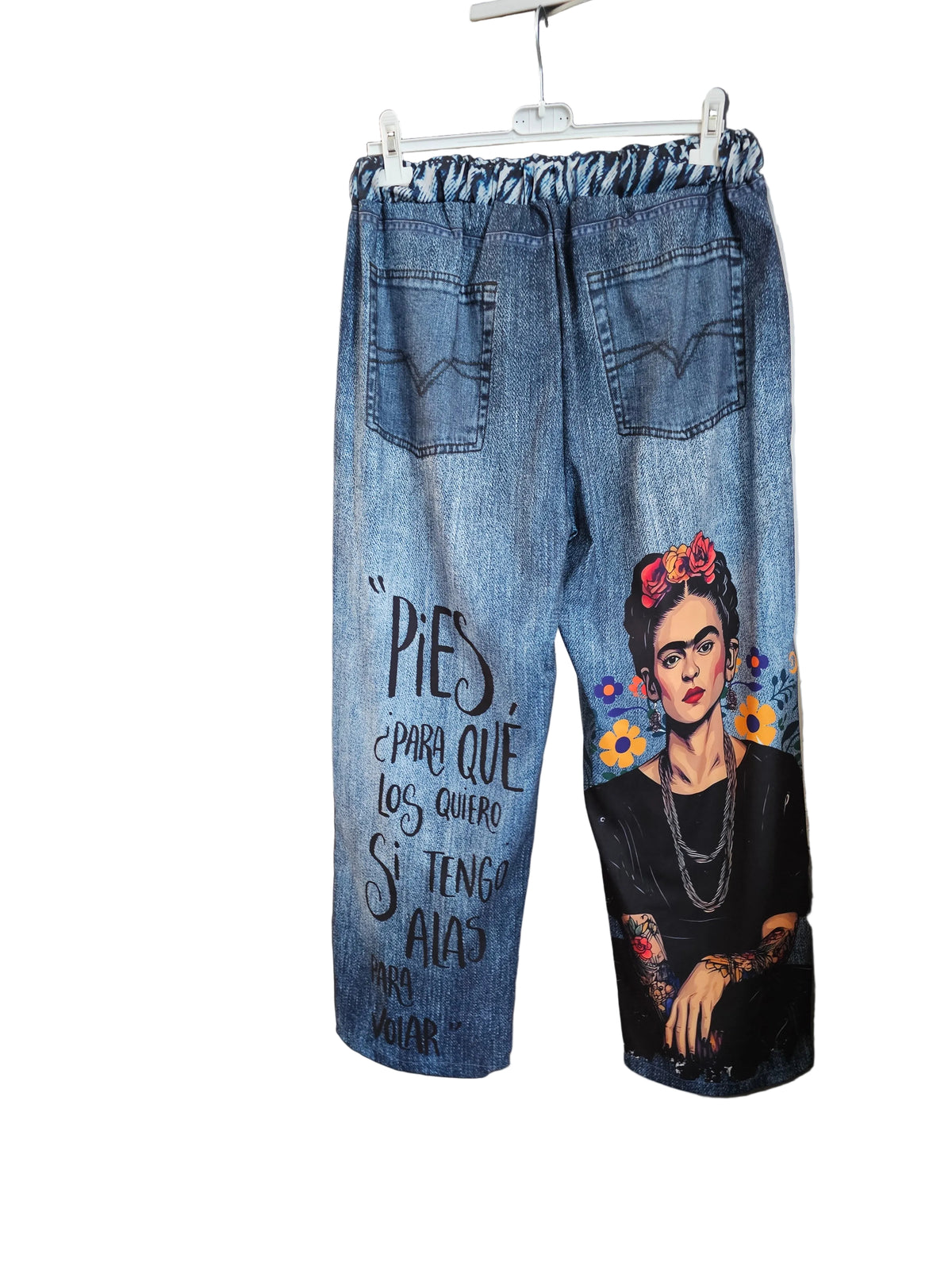 Palazzo faux jean mais vraie Frida