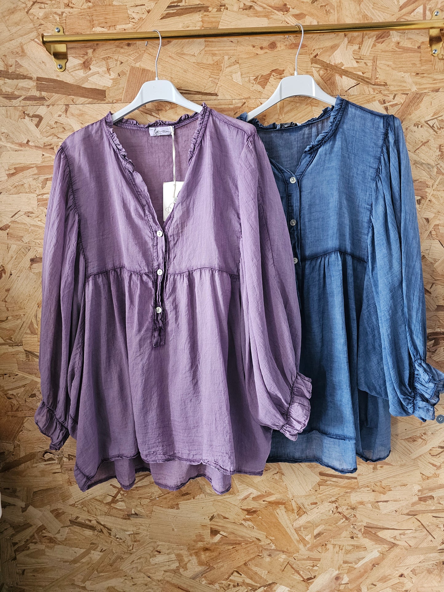 Chemise bohème voile de coton