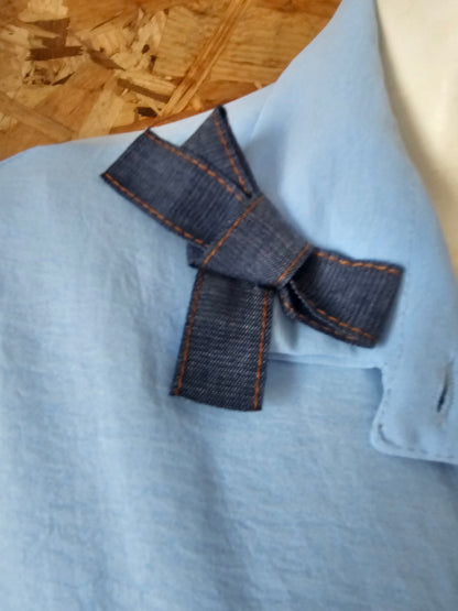 Chemise nœuds jean