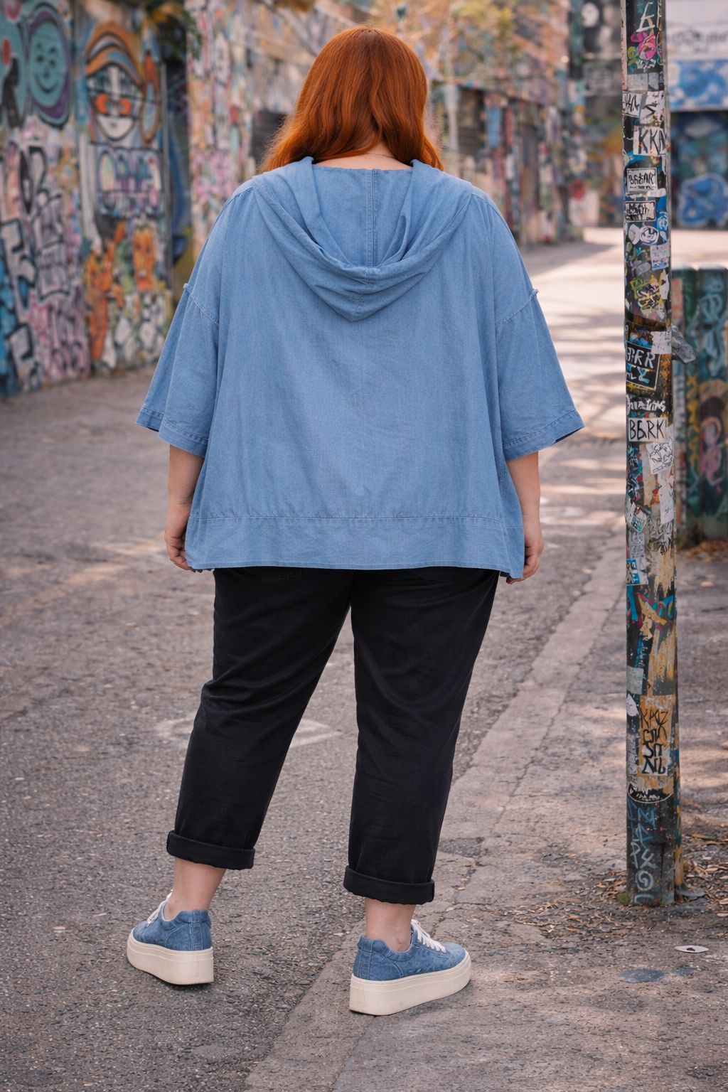 Tunique oversize " Normal is Boring "