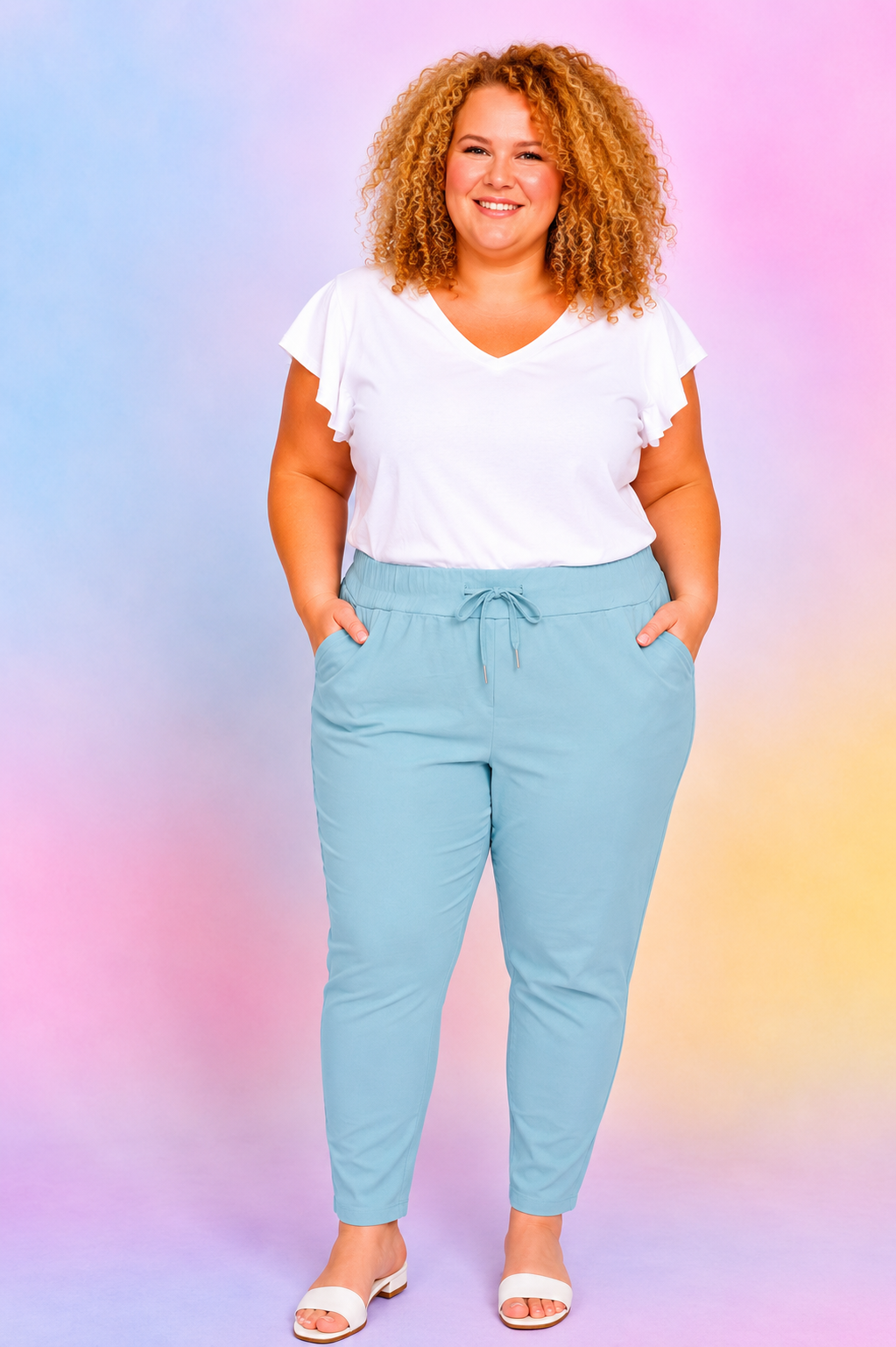 Pantalon ultra stretch dit "magique"