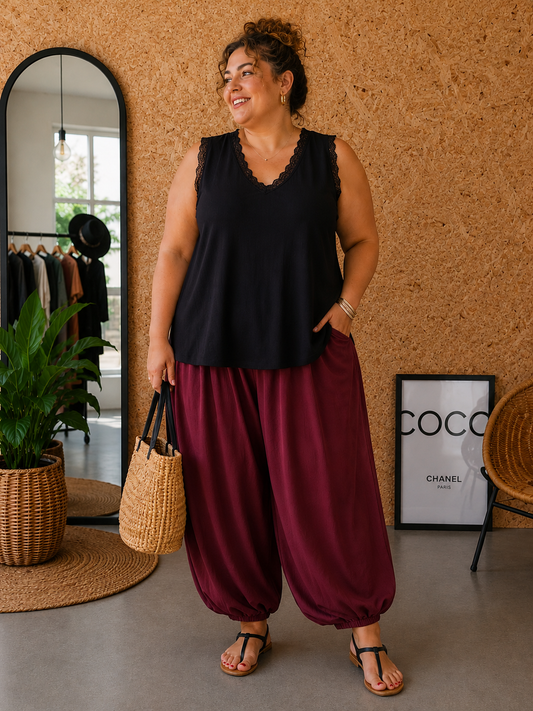 Pantalon bombacho