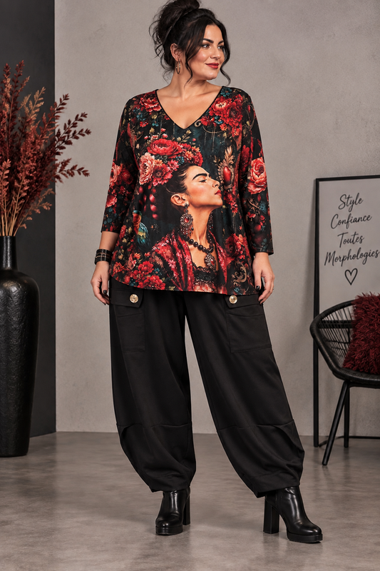 Tunique Frida florale