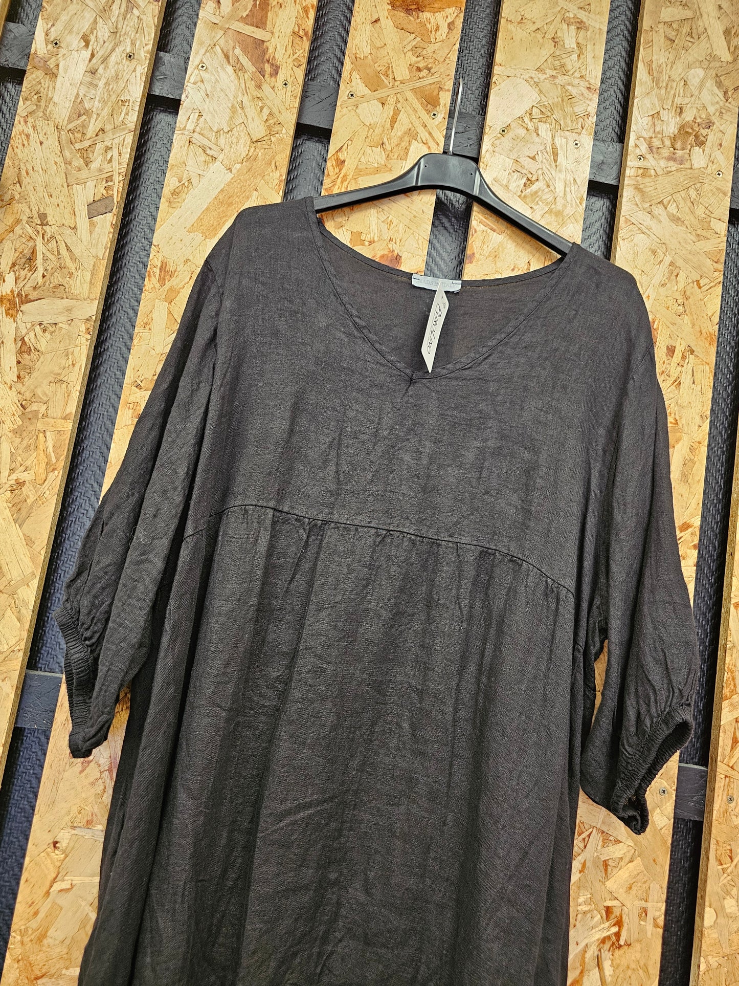 Robe 100% lin coupe bohème