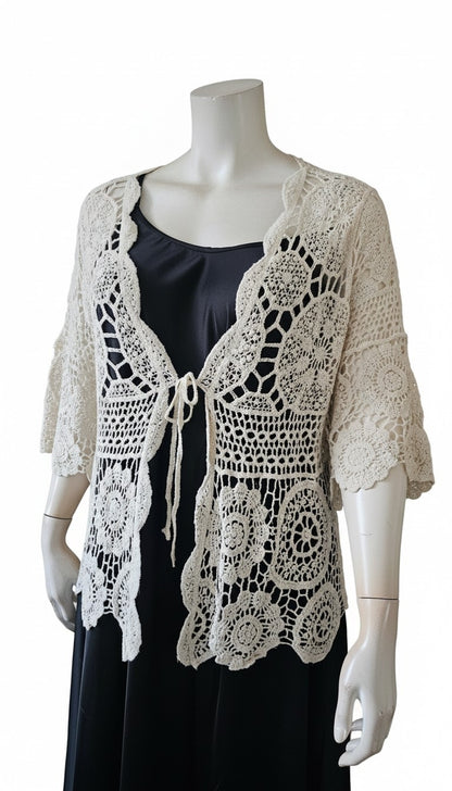 Gilet de crochet en coton
