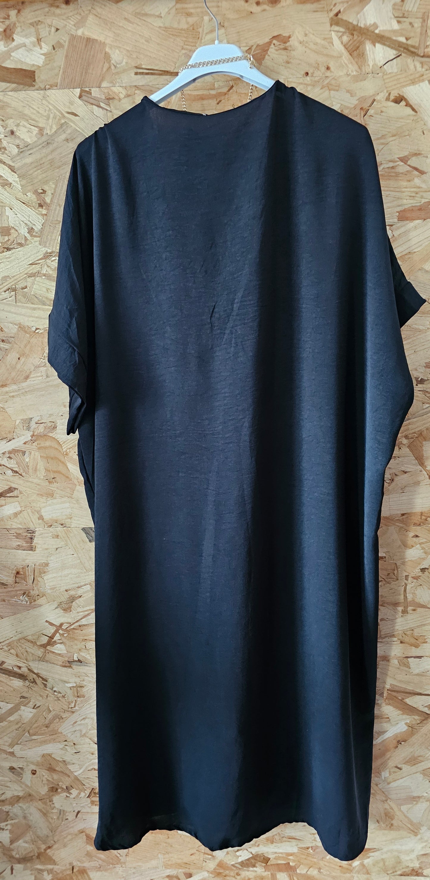 Robe effet nœud drapé devant