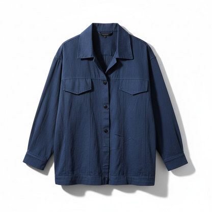 Veste en jeans de couleur