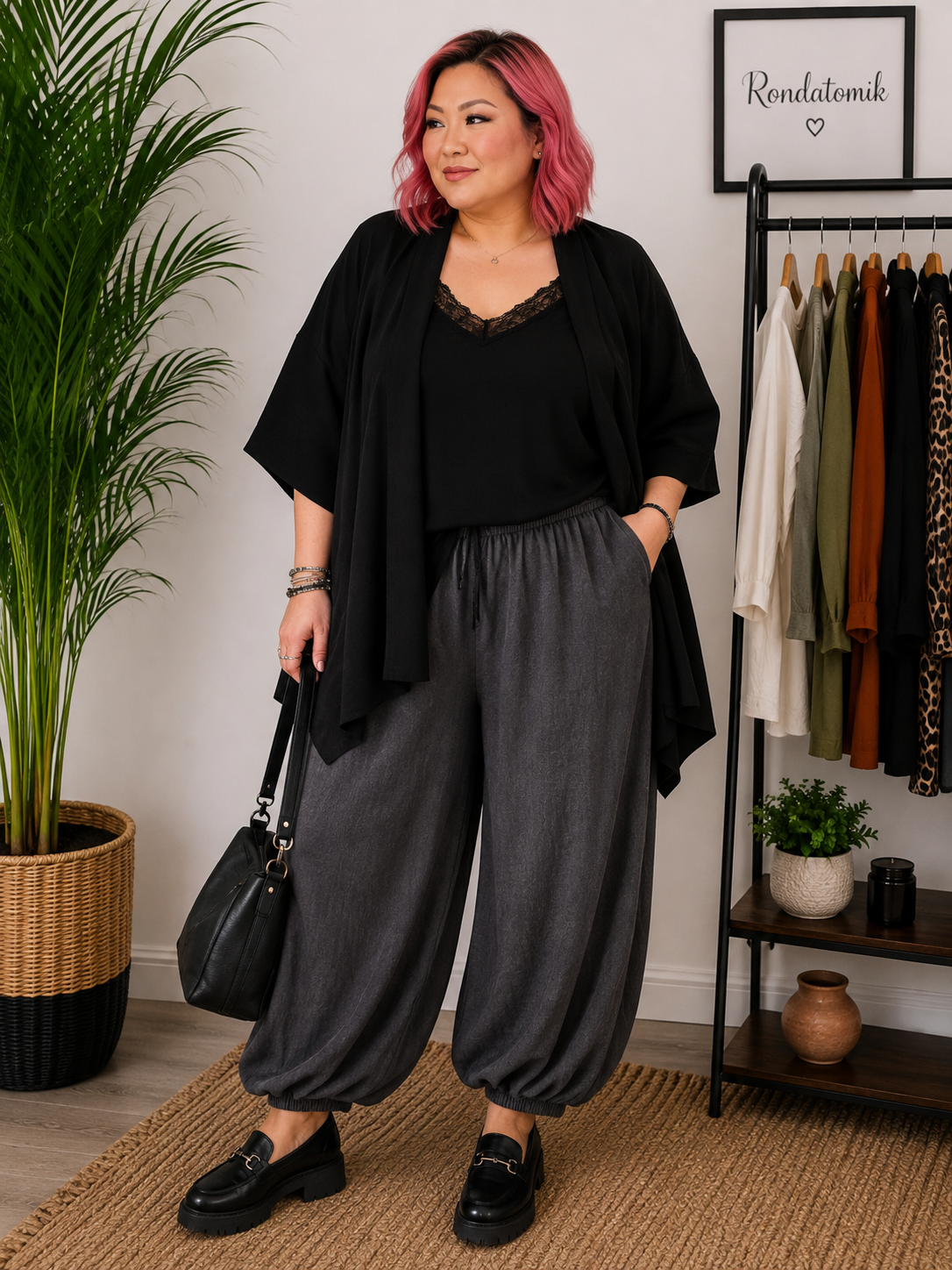 Pantalon type Aladin