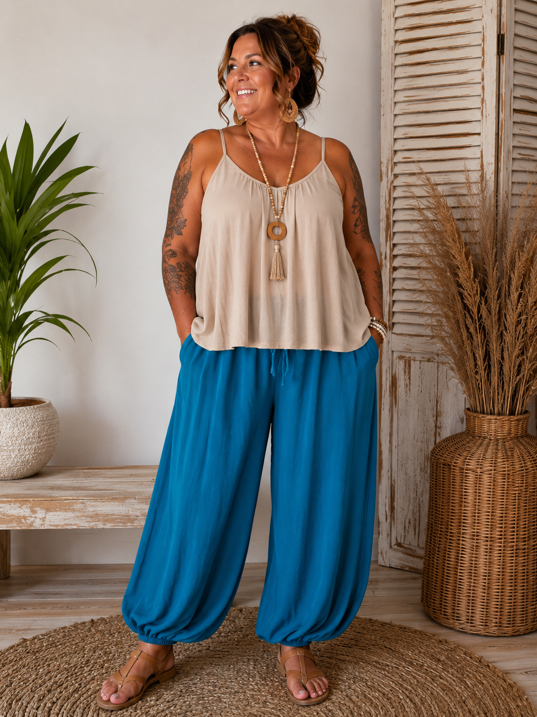 Pantalon type Aladin