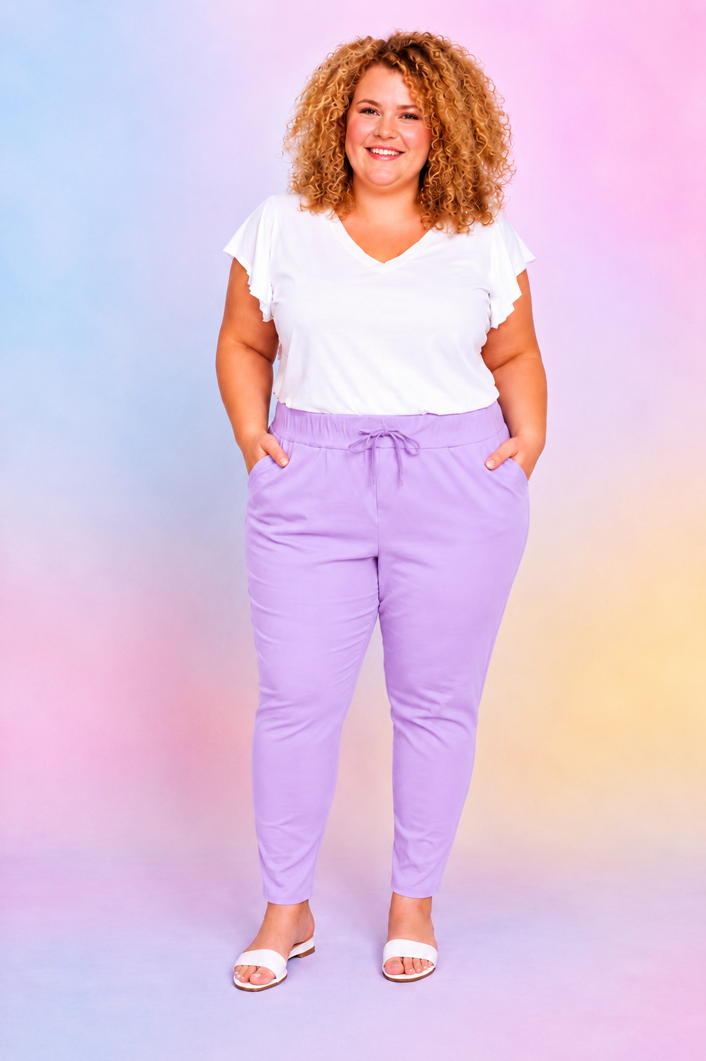 Pantalon ultra stretch dit "magique"
