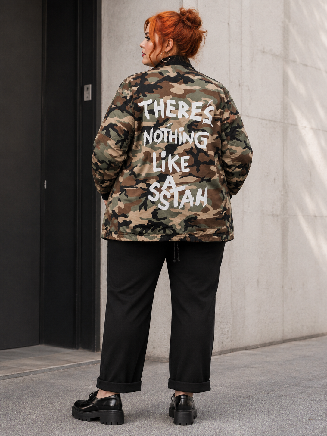 Veste type bomber, inspiration militaire