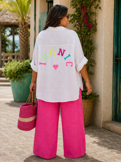 Chemise Iconic coton léger