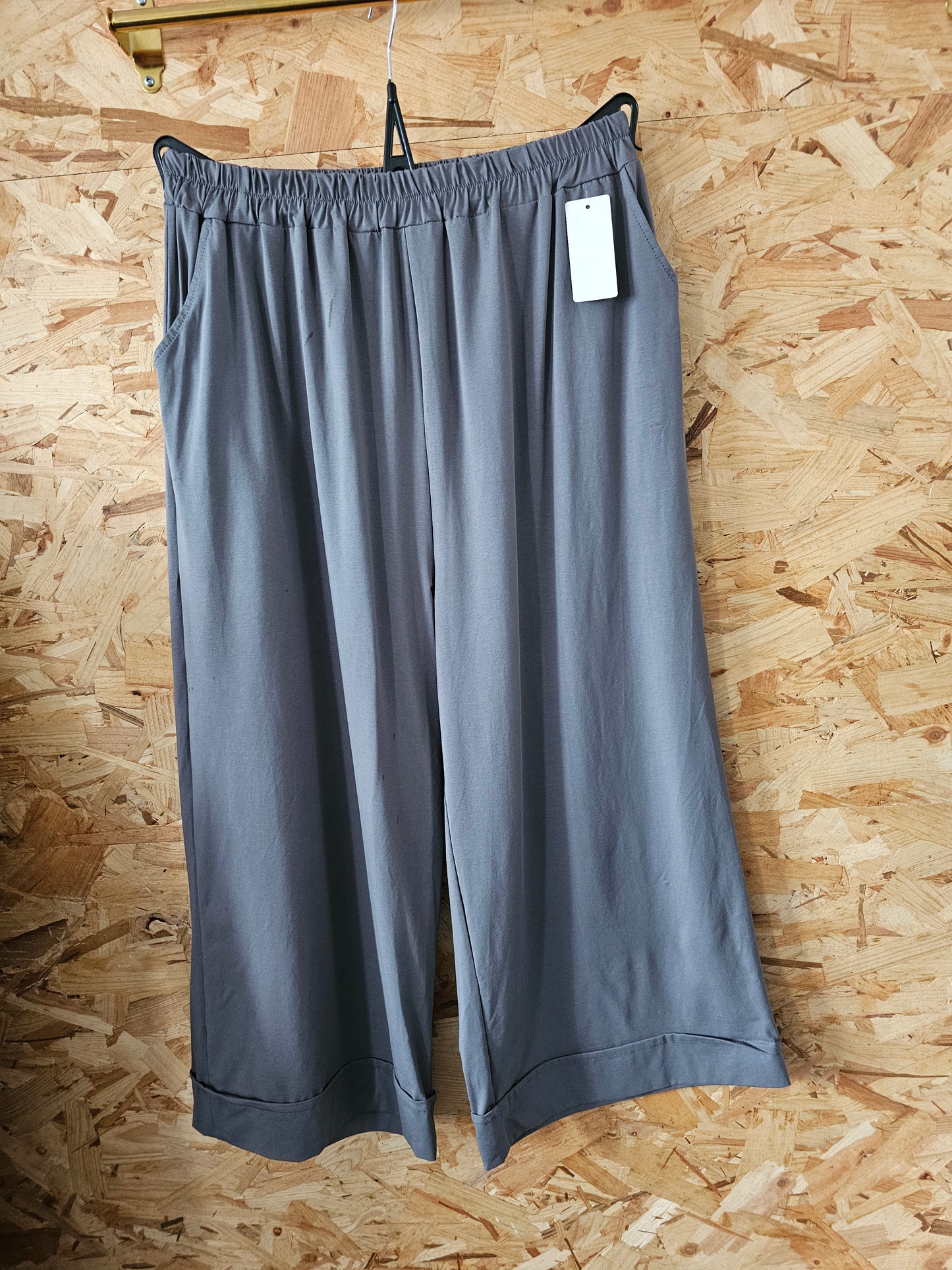 Pantalon 7/8eme à revers