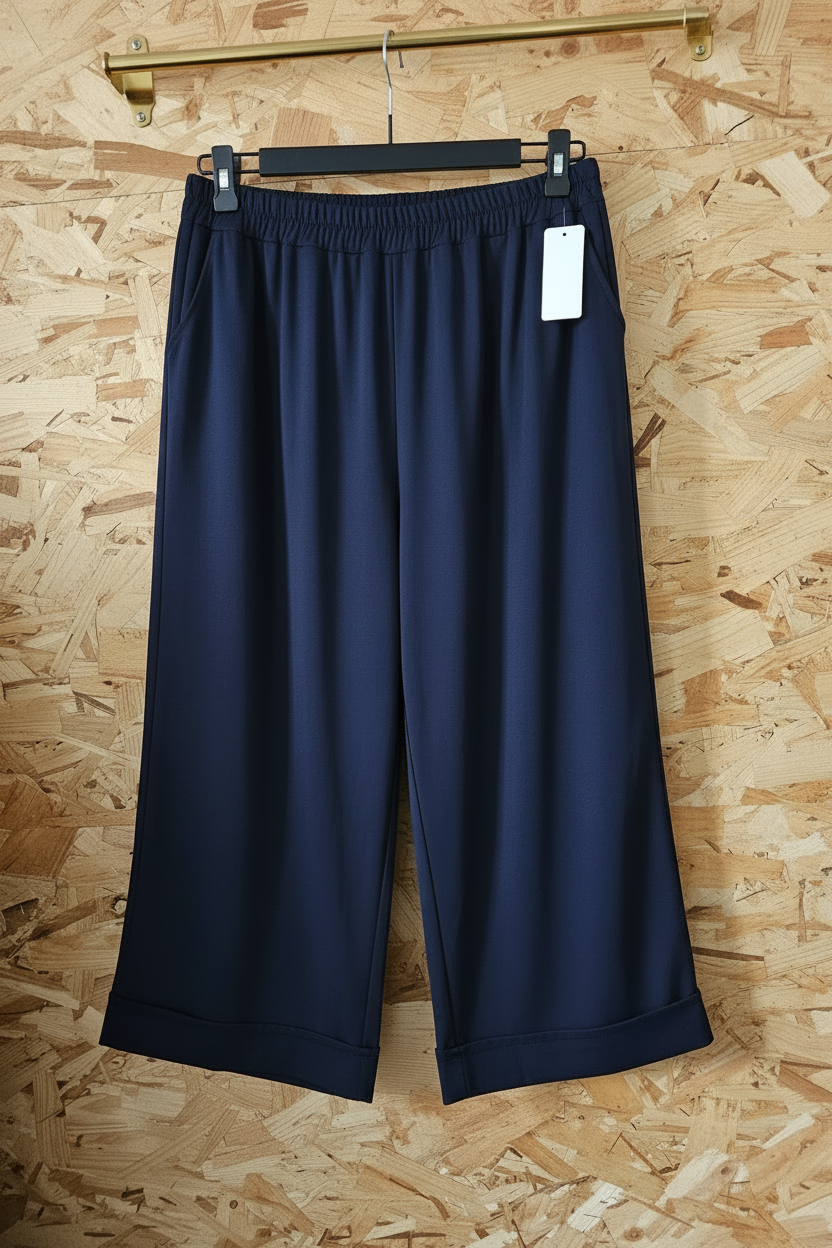Pantalon 7/8eme à revers