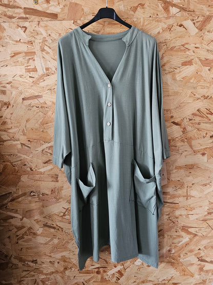 Tunique coton super oversize