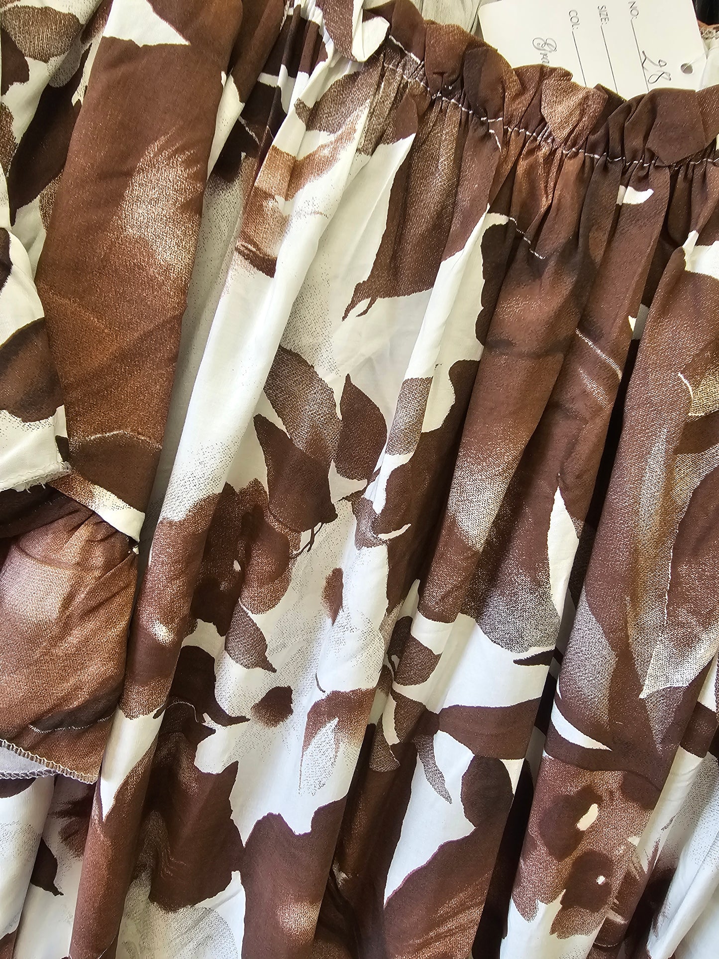Robe fleurie