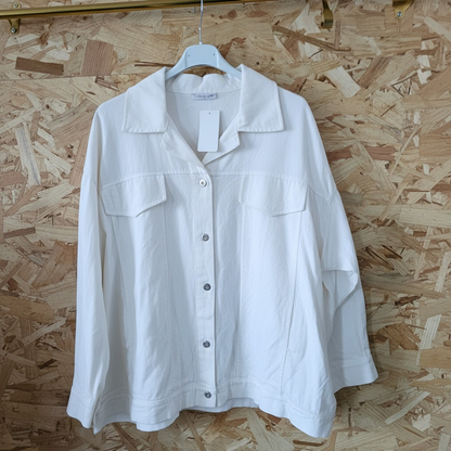 Veste en jeans de couleur