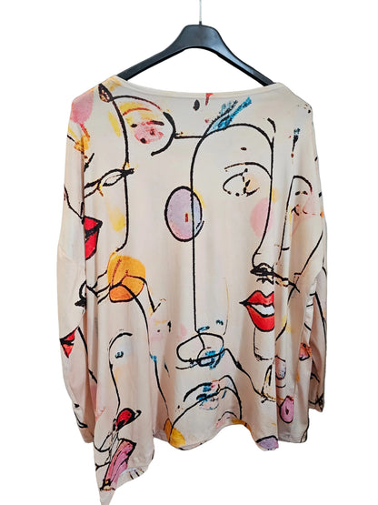 Teeshirt motifs graphiques femmes
