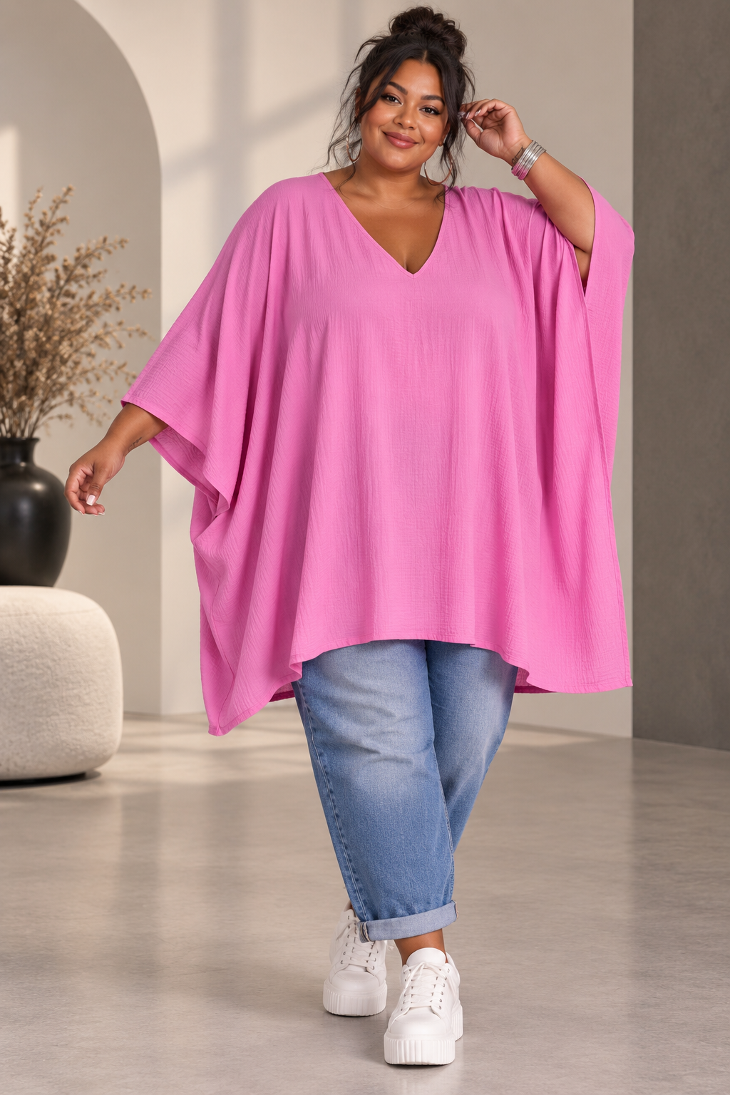 Tunique super oversize