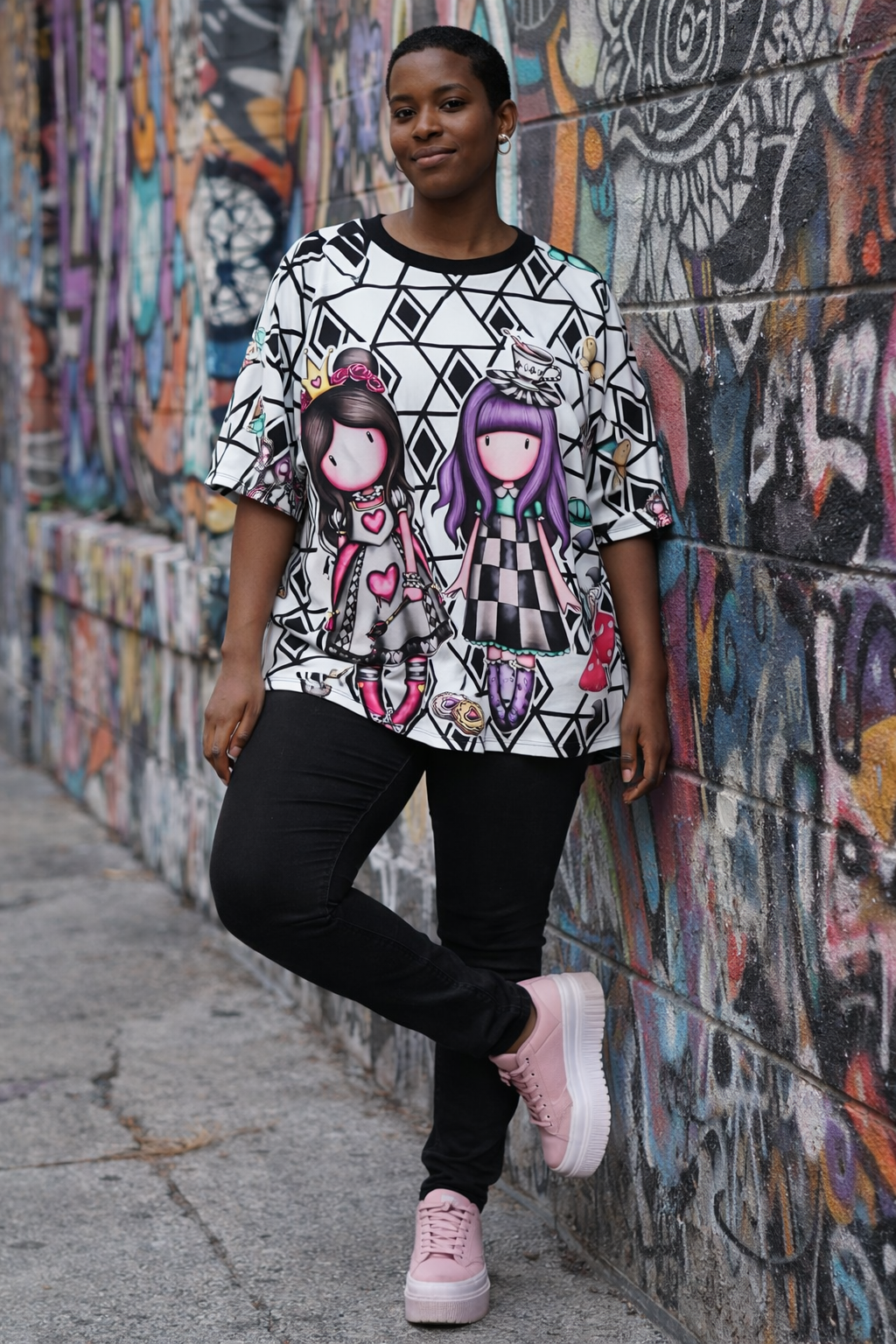 Teeshirt fillettes poupées