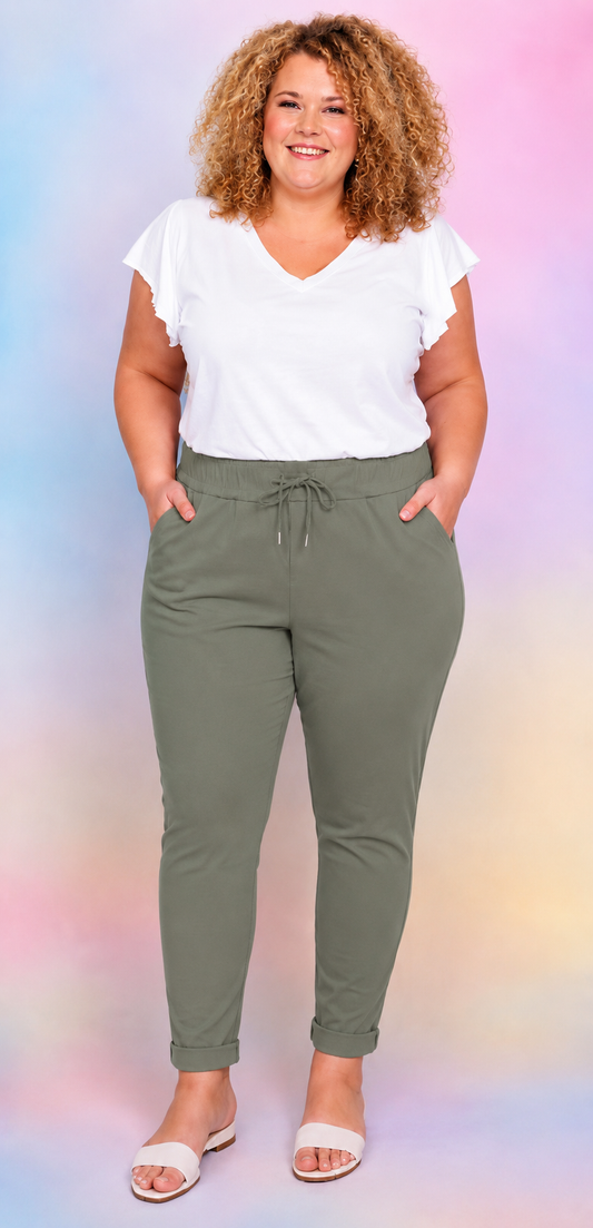 Pantalon ultra stretch dit "magique"